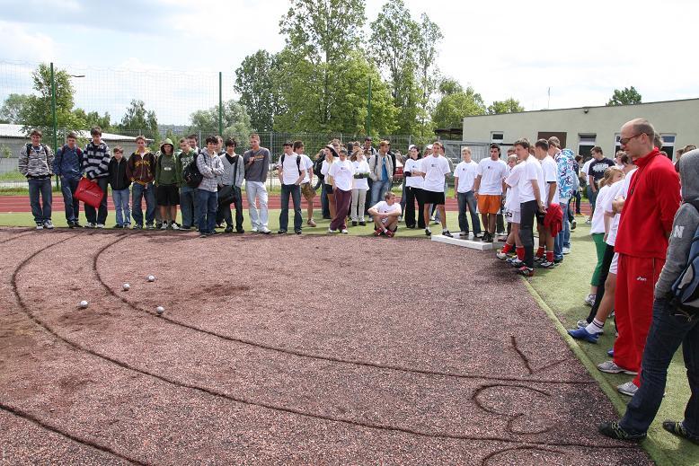 Zajęcia na Powiatowym Młodzieżowym Ośrodku Sportu przy Zespole Szkół Technicznych w Wodzisławiu Śląskim